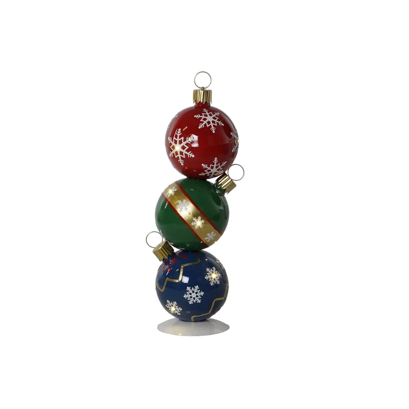 Metal LED Figure, 27 x 26 x 66 cm, Multicoloured