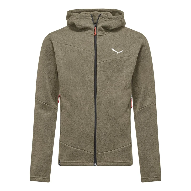 Salewa Puez Rocca Hooded Jacket Men - Warm Fleece Midlayer
