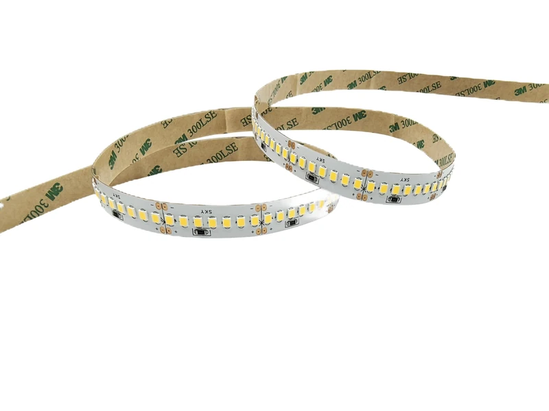 SILVER ELECTRONICS - LED Strip 1820lm 14W/m 4000K 5m 24V IP20 Width 12mm Cut 3cm 30,000h