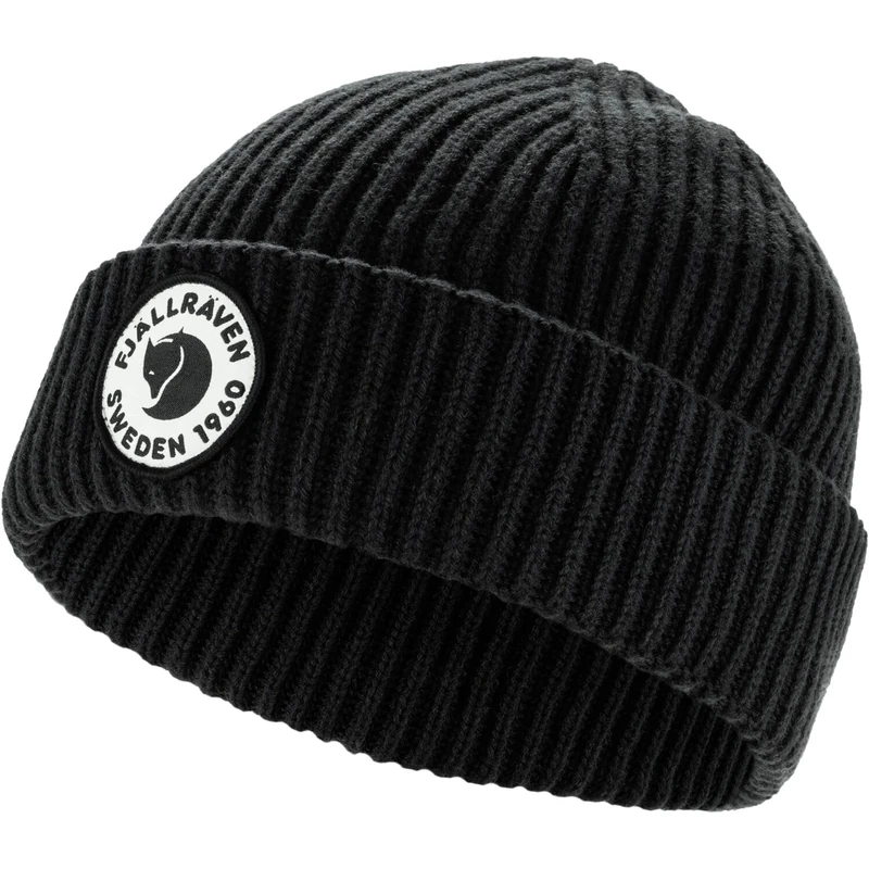 Fjällräven Unisex Hat 1960 Lite Logo Black