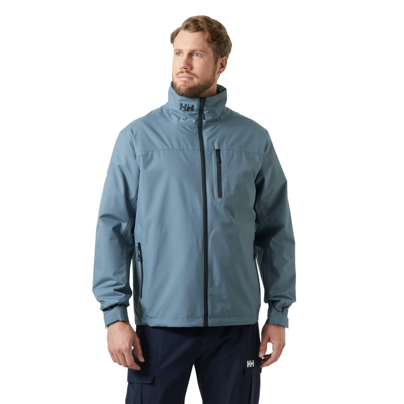 Helly Hansen Men's Crew Midlayer Jacket 2, Navy, M
