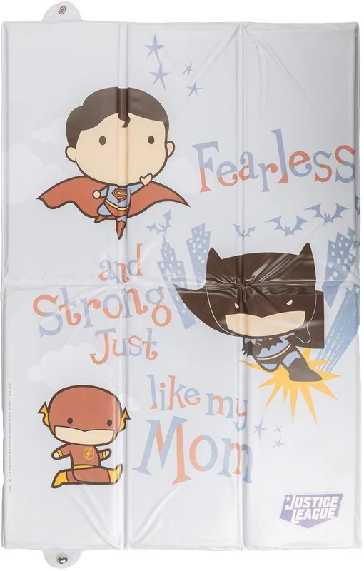 TataWay DC Comics Justice League Folding Baby Changing Mat - Image 1
