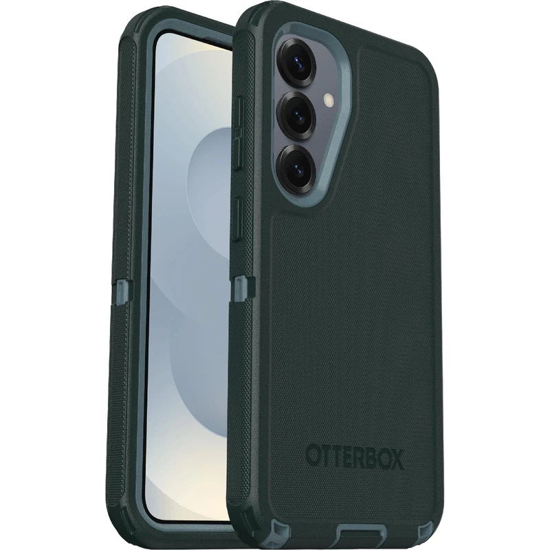 OtterBox Defender Case for Samsung Galaxy S25, Shockproof, Drop Proof, Ultra-Rugged, Protective Case, 7x Tested to Military Standard, Green
