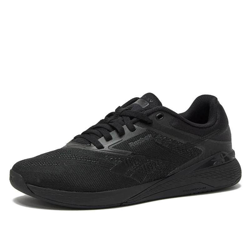 Reebok Nano X5 Sneakers for Women, Cross Training Gym Walking Shoes Women, Black/Grey 5, 5.5 UK