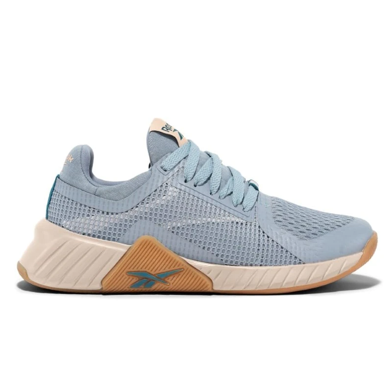 Reebok Women's Flip Charge Sneaker, Soft Slate/Escape Blue/Washed Clay, 8 UK