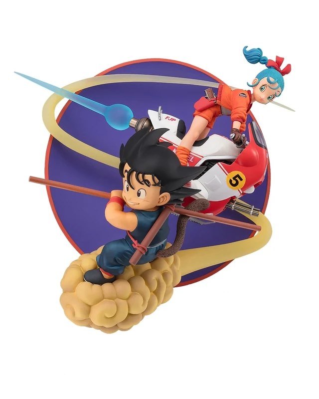 TAMASHII NATIONS - Dragon Ball - Son Goku & Bulma FiguartsZERO Collectible Figure