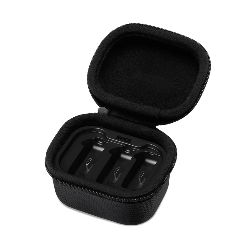 RØDE Charge Case+ | Charging Case for the Wireless GO (Gen 3) with Two Full Extra Recharges for 21 Hours Total Battery Life and Data Transfer - Image 1