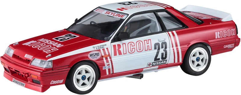 Hasegawa 1/24 Ricoh Skyline GTS-R Plastic Model Kit