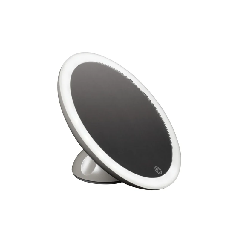 Haepi Colette 7X Magnifying Mirror Illuminated 3 Modes LED Light with Rechargeable Suction Cup