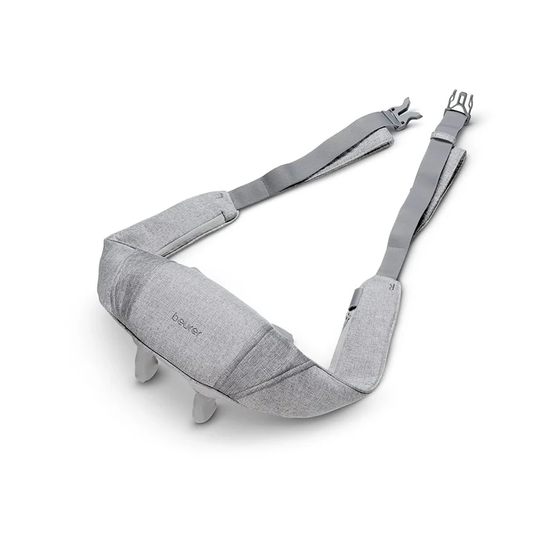 Beurer MG 154 Battery Neck Massager with Heat Function, for Shoulders and Neck, Wireless Operation up to 2 Hours, 6 Hand Simulating Massage Heads and Fingers, 2 Intensity Levels, Washable