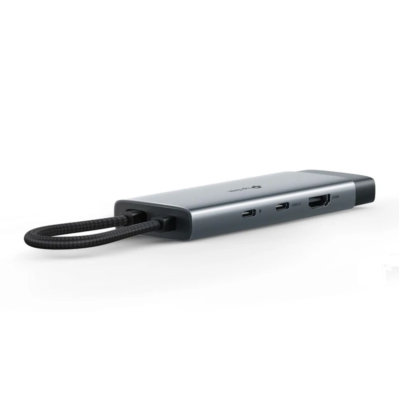 TP-Link UH7020C, 4K 60Hz HDMI, Gigabit RJ45 Port, 100W Fast Charging, SD and MicroSD Card Slot, 5Gbps Data Transfer Speed, 7-in-1 USB-C Hub - Image 1