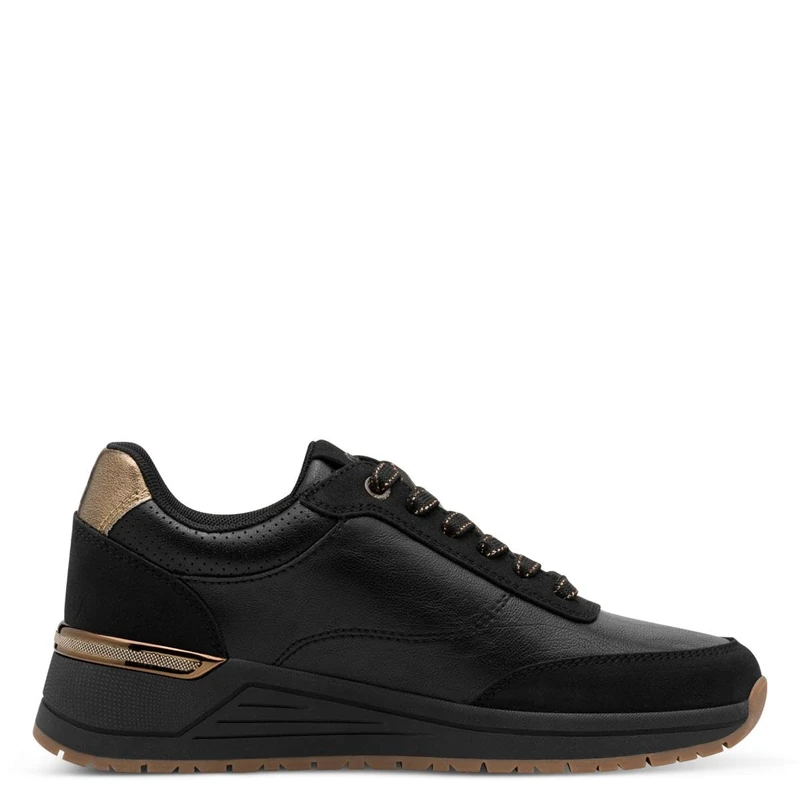 s.Oliver Women's Low 5-23613-45 Trainers, Black, 39 EU, Black, 7 UK