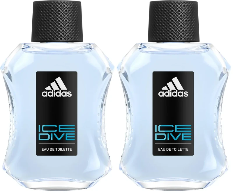 Adidas Ice Dive Eau de Toilette 100ml (Pack of 2)