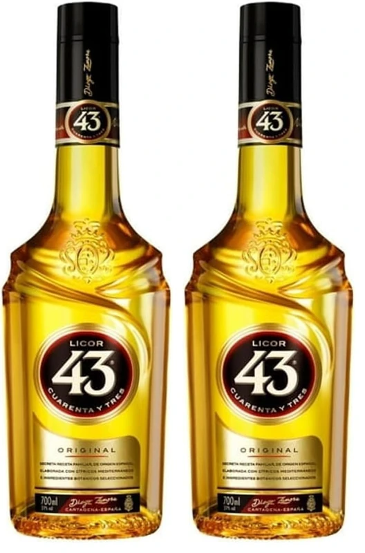 Licor 43 Original Spanish Liqueur, 70cl, 31% ABV (Pack of 2)