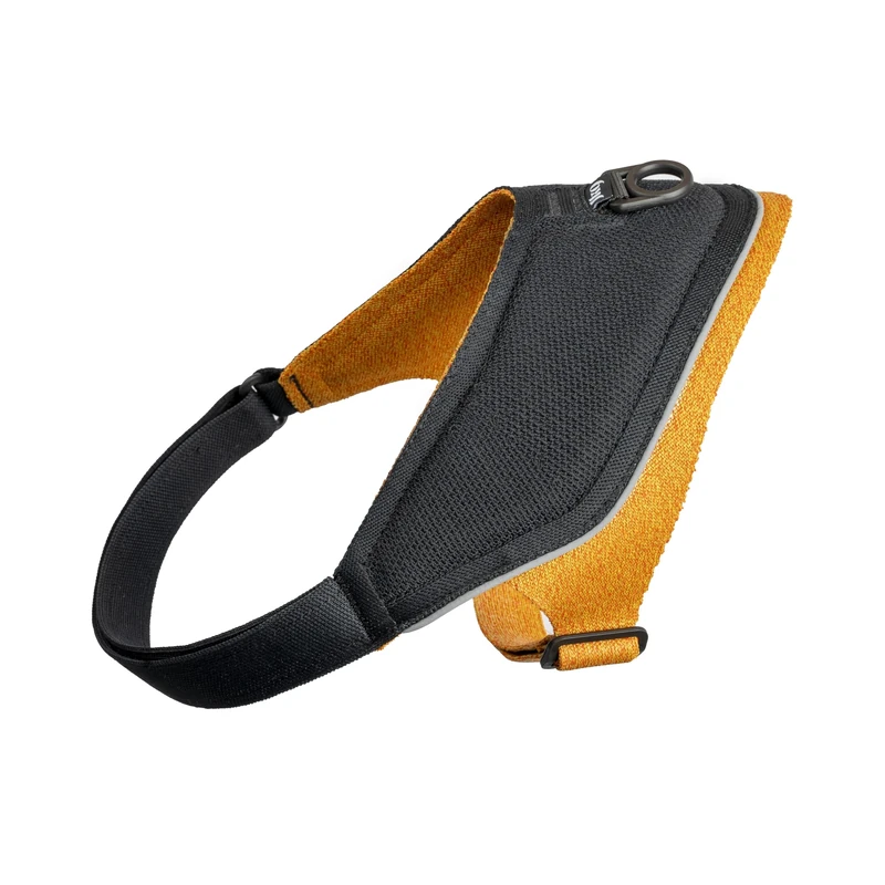 JK9 KnitFit Knitted Dog Harness, Size: XL Yellow-Black