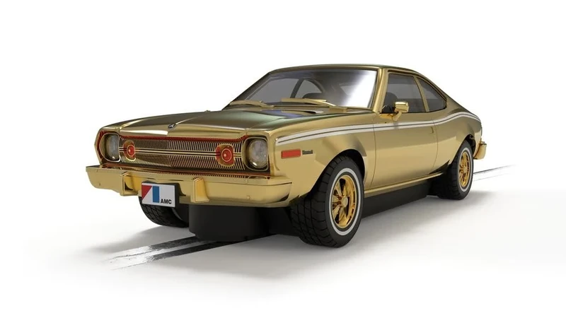 Scalextric C4551A James Bond - AMC Hornet - The Man With The Golden Gun - Gold Anniversary Edition Slot Cars