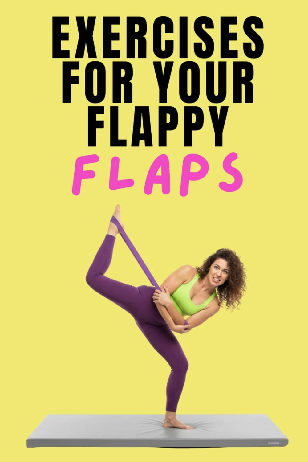 Exercises for your Flappy Flaps: Funny Gym Workout Log Book Stocking Filler Secret Santa Gifts for Women
