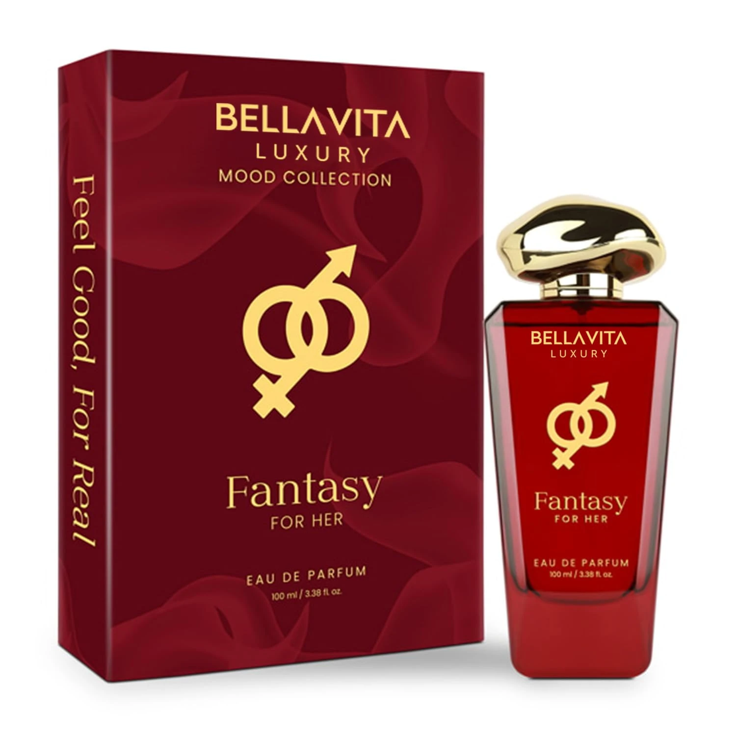 Bellavita Luxury Mood Collection FANTASY for Her Eau de Parfum | 100 ml | Women's Perfume | Gift choice for Birthday and Anniversary