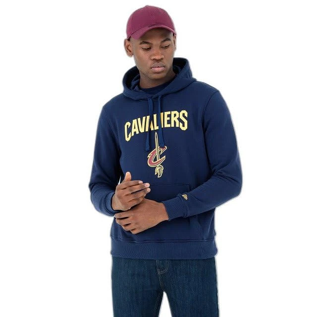 New Era Nos NBA Regular Hoody Clecav Osb Men's Sweatshirt Blue