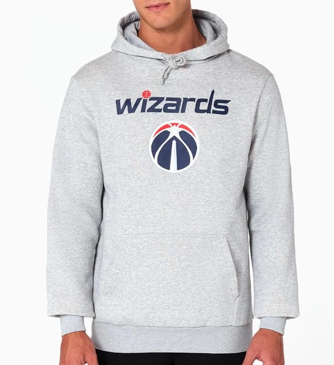 New Era Nos NBA Regular Hoody Waswiz HGR Sweatshirt Men Grey