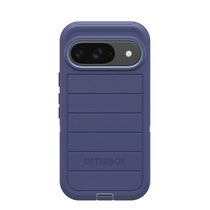 OtterBox Google Pixel 9 & Pixel 9 Pro (Only) - Defender Series Case - Case Only - Rugged & Durable - with Port Protection - Microbial Defense Protection - Non-Retail Packaging (Denver Dusk Purple)