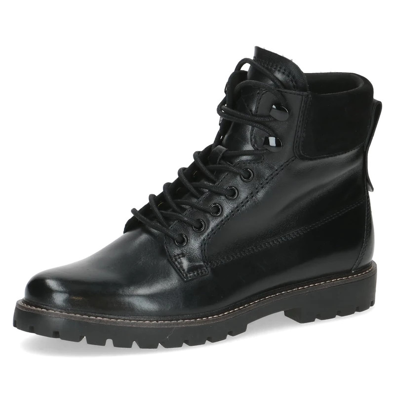 CAPRICE Women Damen 9-25213-45 Fashion Boot, Black (Black Comb), 4 UK