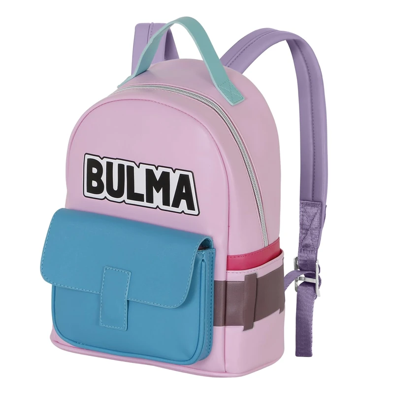 Dragon Ball Bulma-Heady Backpack, Pink, 24.5 x 29 cm, Capacity 8 L - Image 1