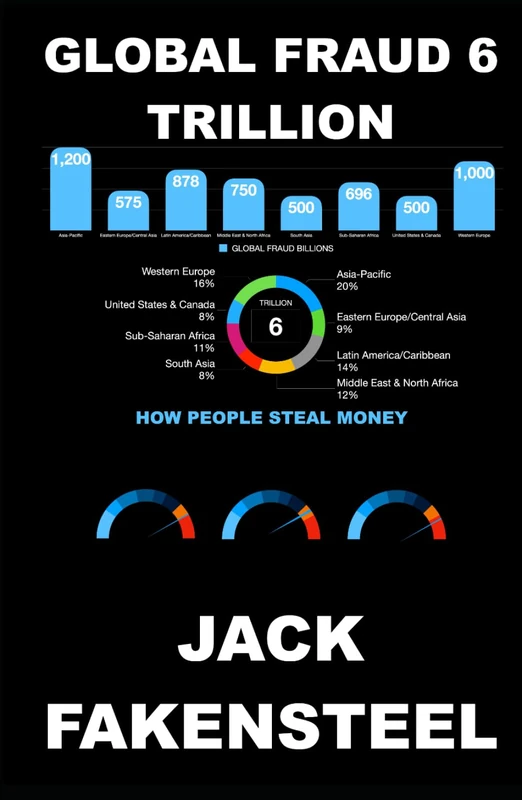 Global Fraud 6 TRILLION: How People Steal Money (How People Steal Millions of Dollars) - Image 1
