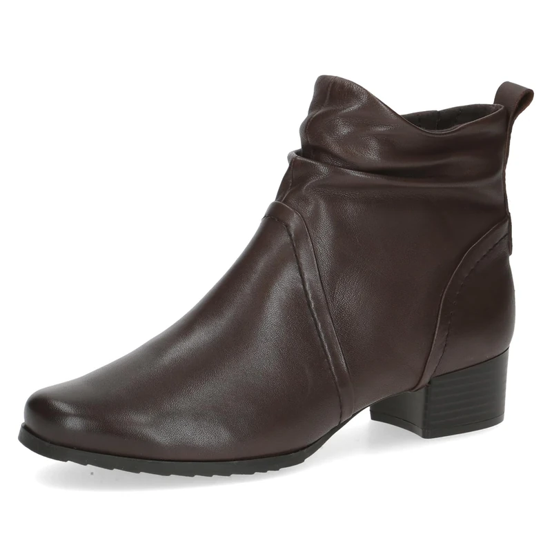 CAPRICE Women's 9-25358-41 Fashion Boots, DK Brown Nappa, 36 EU Wide, Dk Brown Nappa, 4 UK