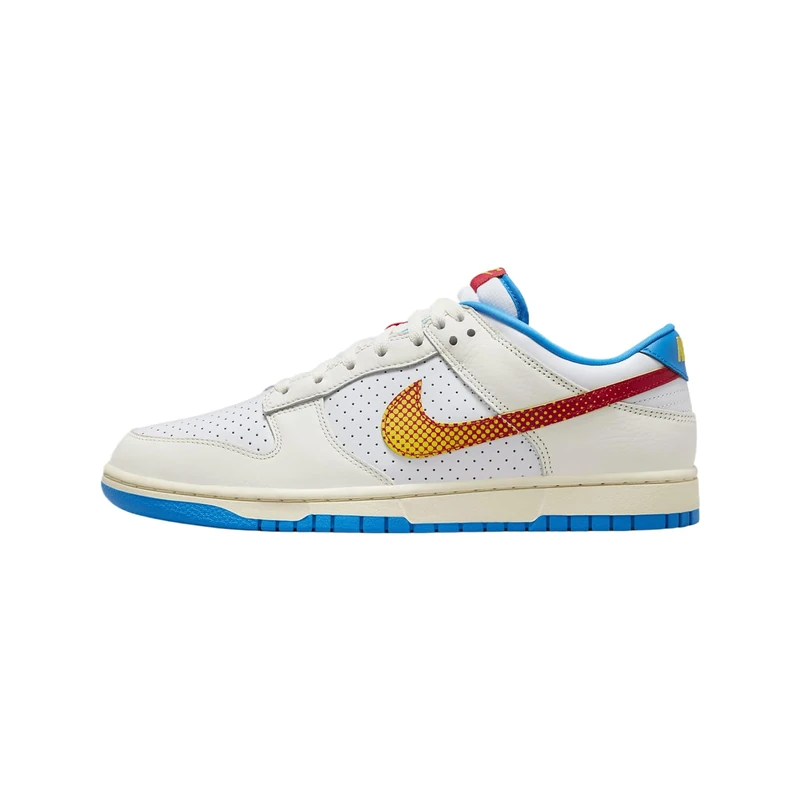 NIKE HQ3613-133 Dunk Low Retro SE Women White/Glacier Blue-White UK 6