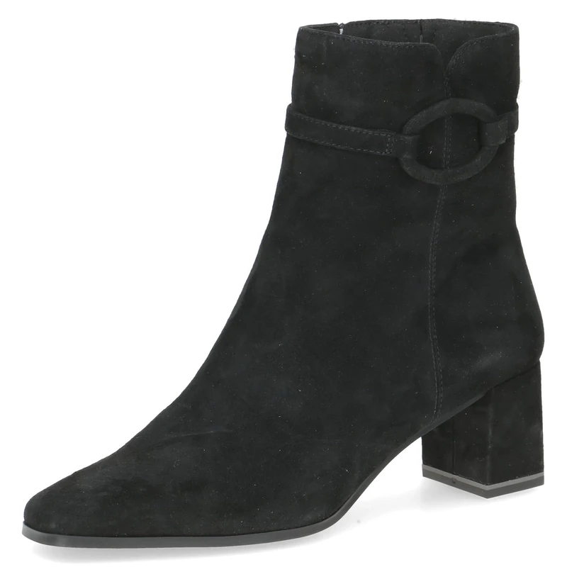 CAPRICE Women's 9-25310-45 Ankle Boots, Black (Black Suede), 5 UK