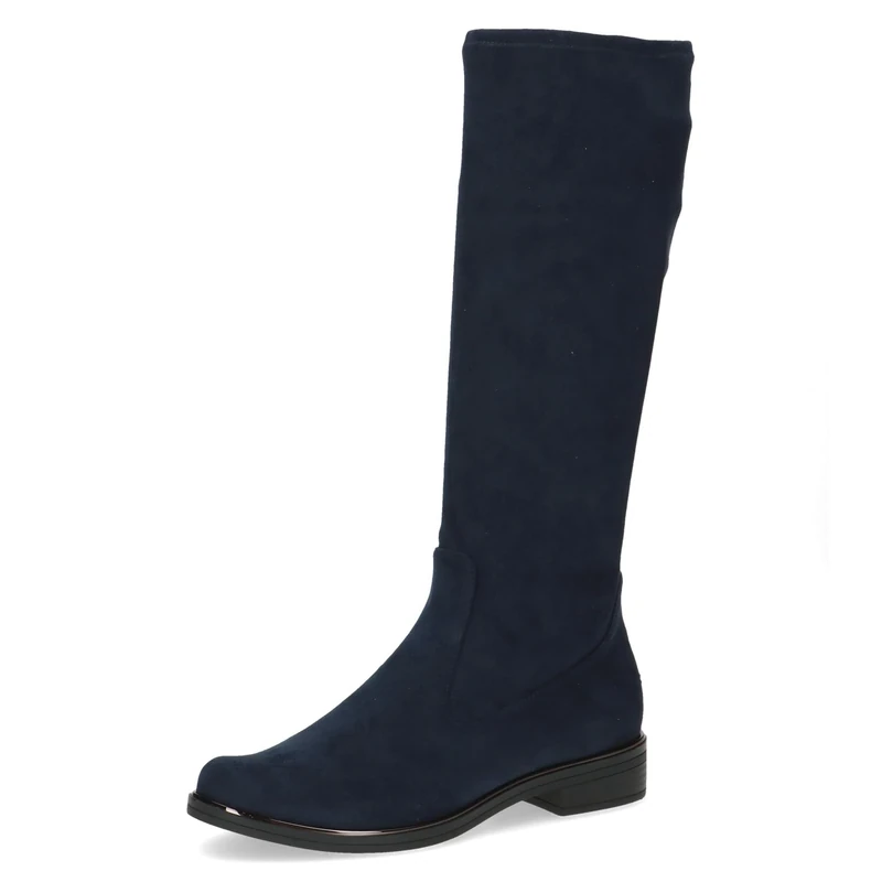 CAPRICE Women Damen 9-25512-41 Fashion Boot, Navy Stretch, 4.5 UK
