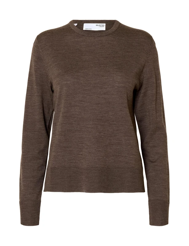 SELECTED FEMME Female Pullover 100% Merino Wool