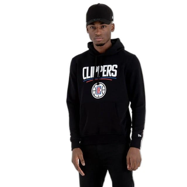 New Era Nos NBA Regular Hoody Loscli Blk Sweatshirt Men