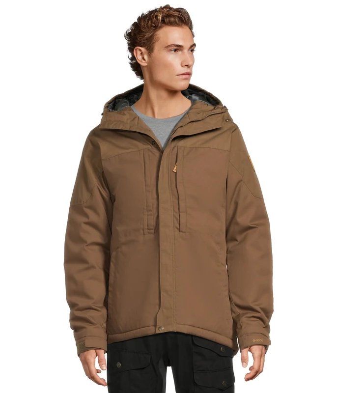 Fjällräven Skogsö Men's Padded Jacket M, Dark Oak, M, Dark Oak, M