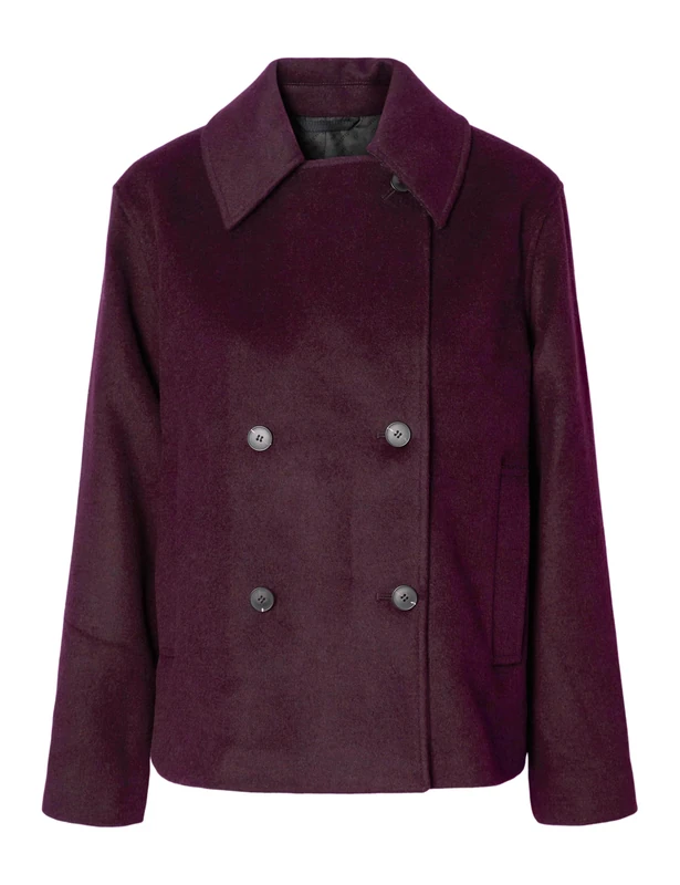 SELECTED FEMME Women's Slfalma Lano Jacket Noos, Fig, Numeric_38, FIG, Numeric_38