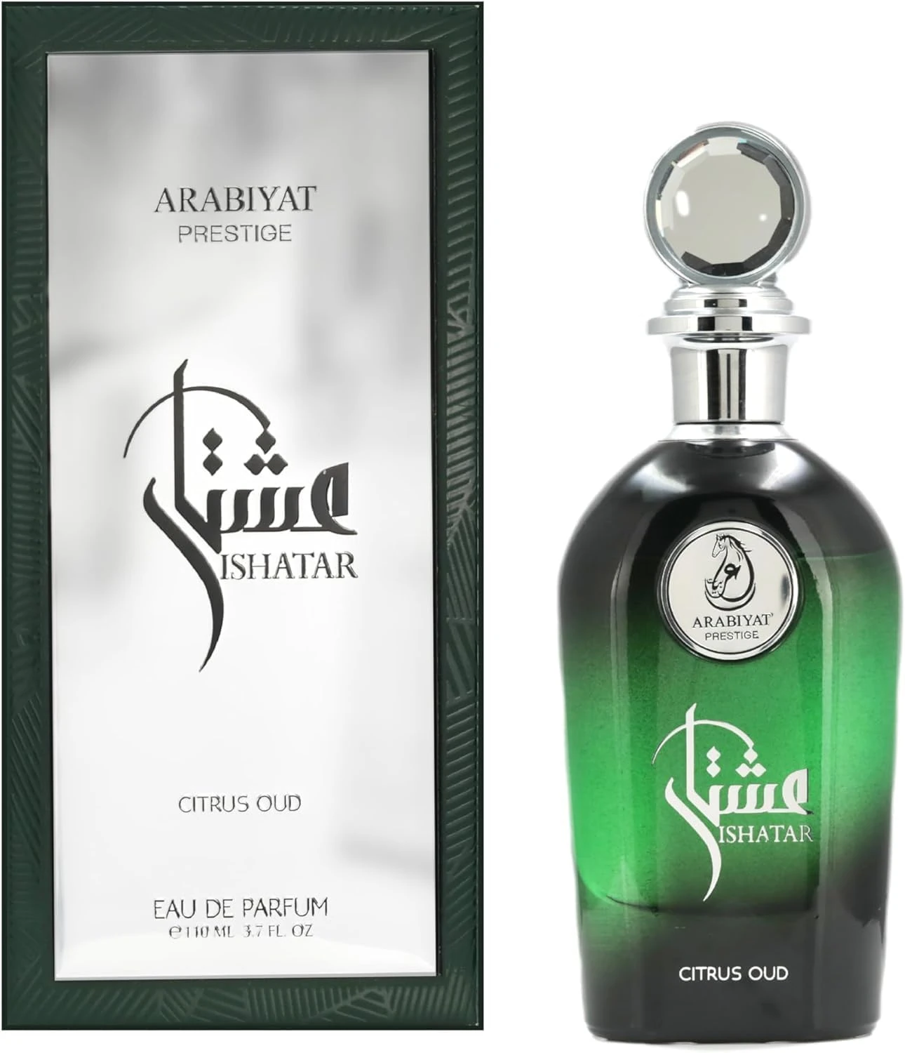 Arabiyat Prestige Ishatar Citrus Oud EDP Eau de Parfum For Women And Men (Unisex), 110 ml Made in UAE