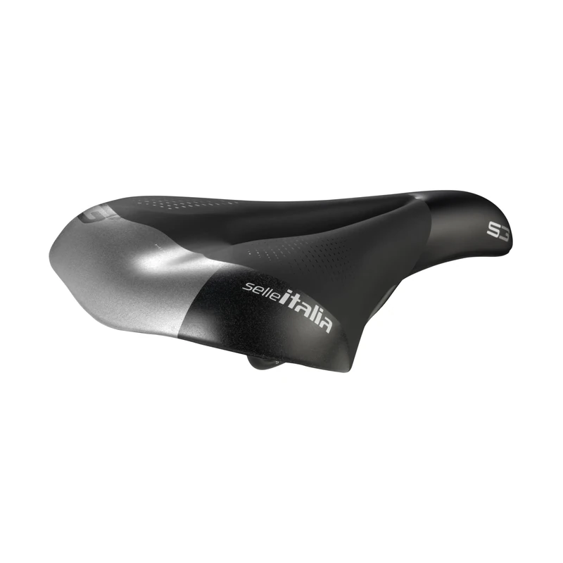 SELLE_ITALIA Unisex Adult Selle S 3 Flow FeC Alloy Noir-L2, Black, One Size
