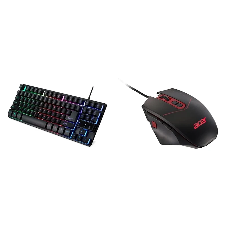 Acer Nitro Must Have Gaming Combo Set | Nitro Gaming Keyboard QWERTY GB X Gaming Mouse