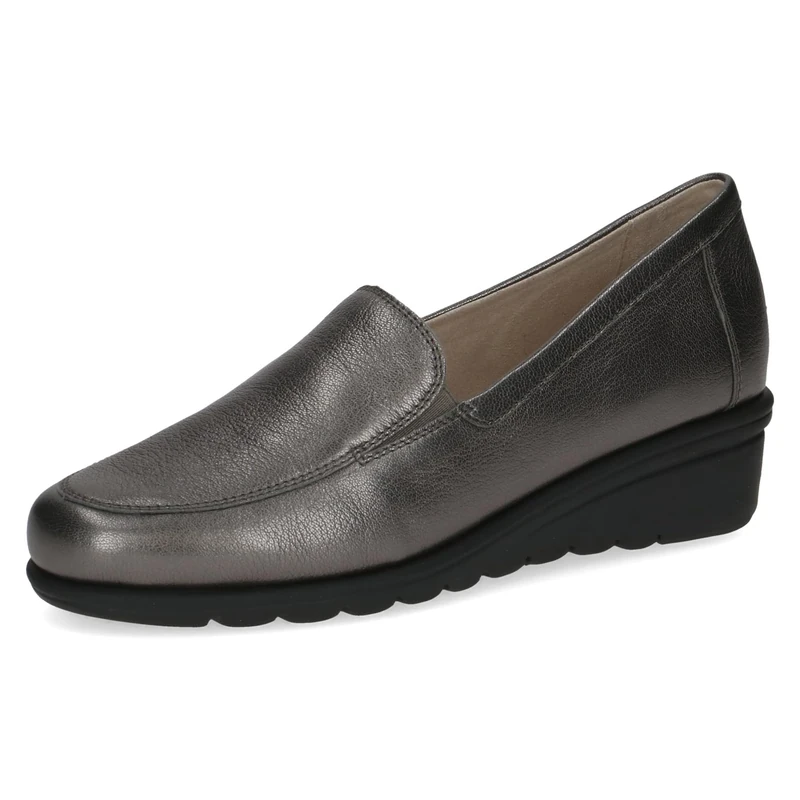 CAPRICE Women's 9-24701-42 Slippers, Dk Grey Metal, 4 UK