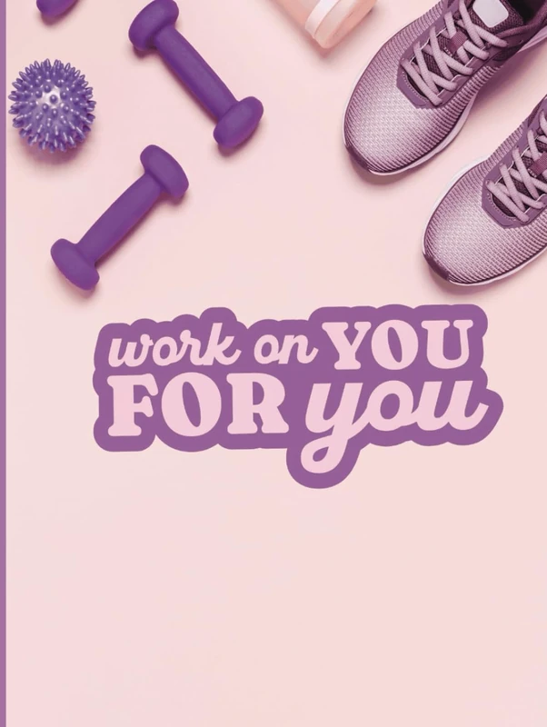 Motivational 365 Daily Fitness Journal for Women & Girls | Purple Daily Journal/Planner Exercise Log for Weight Loss, Water Intake, Sleep Schedule, ... Workout Journal – (Cari Chic Designs)