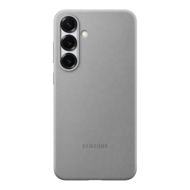 Samsung Galaxy Official Kindsuit Faux Leather Case for Galaxy S25+, Grey