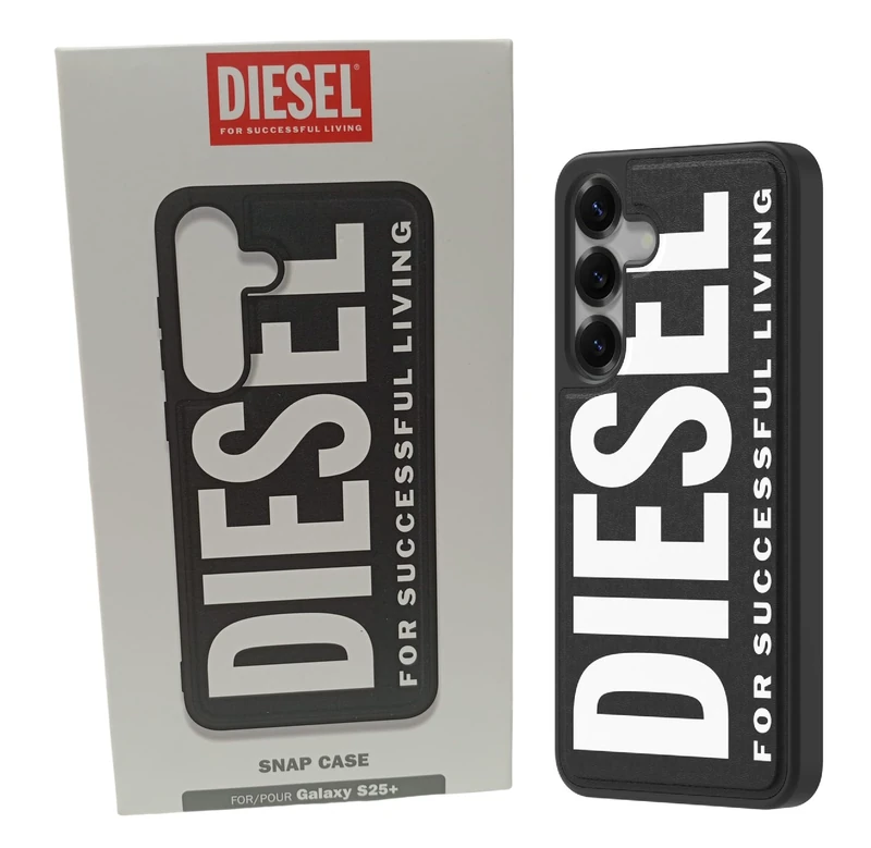 SAMSUNG Diesel Moulded Cover Galaxy S25+, Black