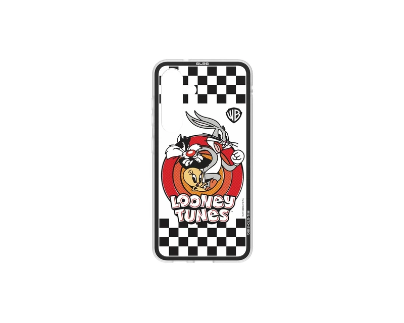 SAMSUNG Looney Tunes Friends Impression Cover Galaxy S25, Red