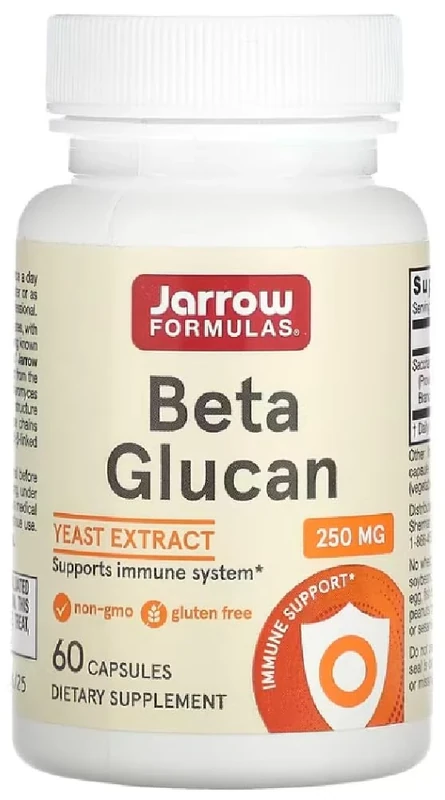JARROWS Jarrow Formulas - Beta Glucan | Immune System Support - 60 Capsules