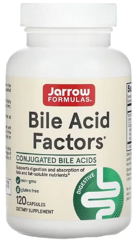 JARROWS Jarrow Formulas - Bile Acid Factors | Digestive Support - 120 Capsules