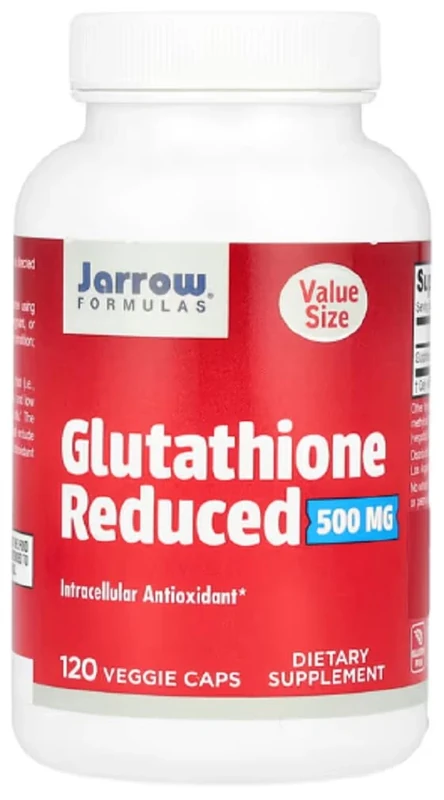JARROWS Jarrow Formulas - Glutathione Reduced | 500 mg for detoxification and Cell Protection - 120 Capsules
