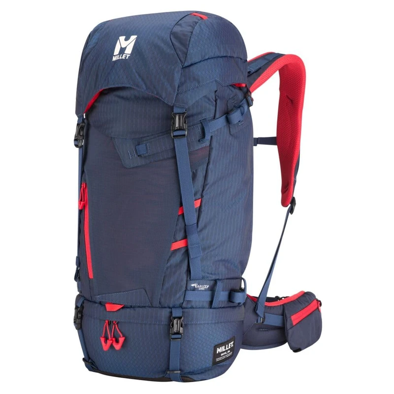 Millet Hiking Backpack GRAVIC Trekking Versatile Summer Winter Comfort, E-DARK BLUE, 40 Litres