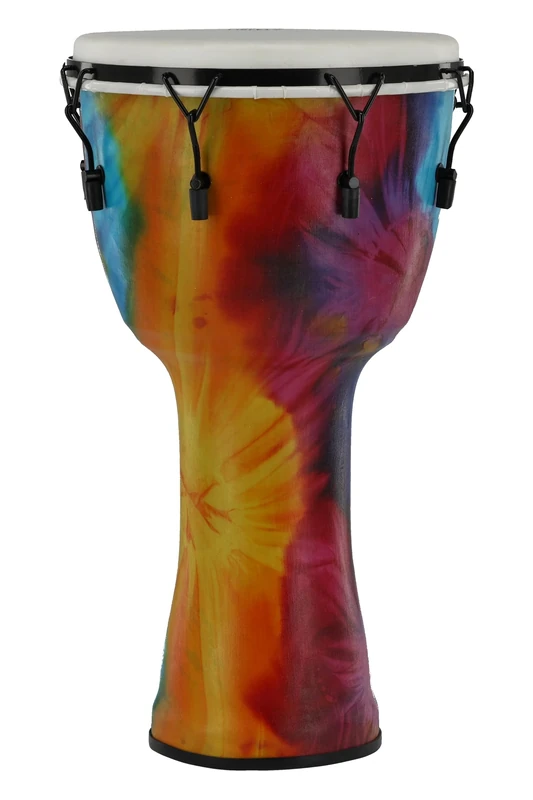 GEWA Liberty Djembé Mechanically Tuned - Diameter: 14" (35.5 cm), Height: 27" (68 cm) - Number of Tension Hooks: 8 - Pattern: Batik