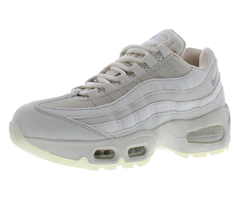 NIKE Women's W AIR MAX 95 Sneaker, Lt Orewood BRN Soft Pearl Platinum Tint, 7 UK